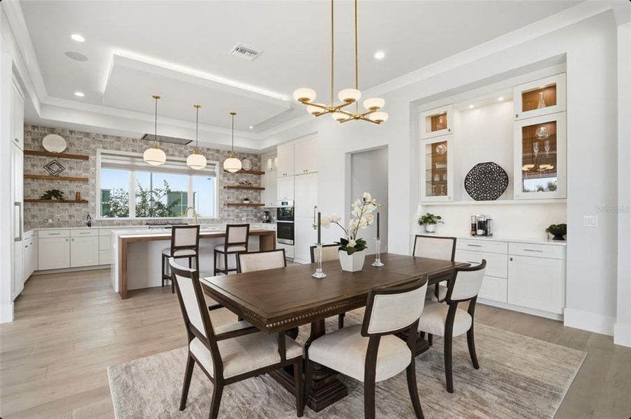 Furnished interior view inside a new home in , Parrish (Image 69).