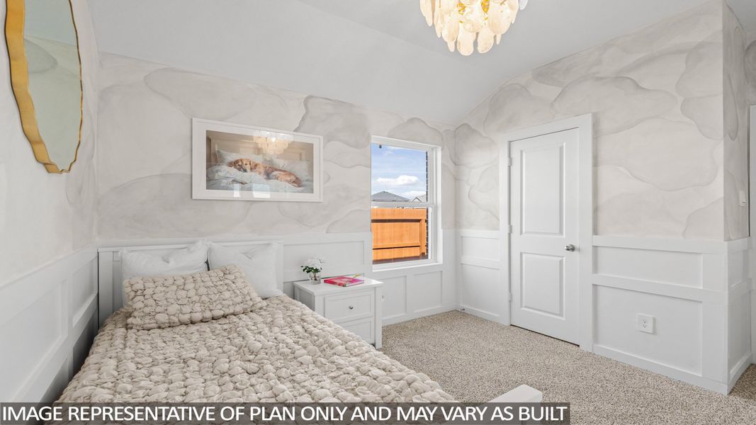 Furnished interior view inside a new home in Sunterra Lakes, Brookshire (Image 9).