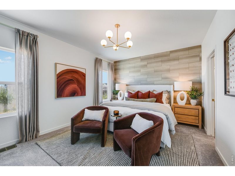Furnished interior view inside a new home in Kinston, Loveland (Image 12).