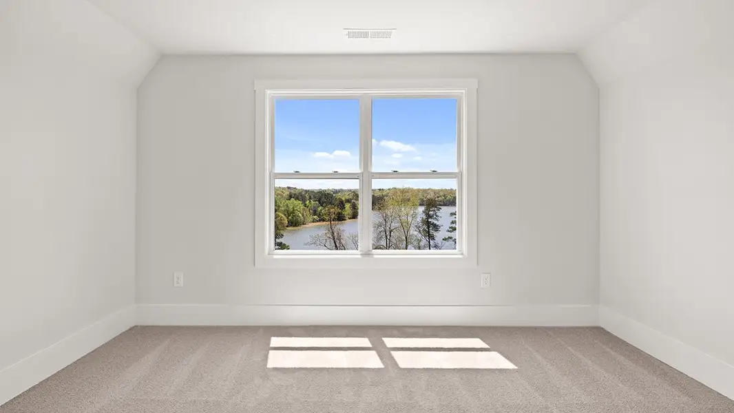 Representative unfurnished interior of a home built from the CLIFTON by D.R. Horton in Hamptons at Riverwood North, Dallas (Image 28).