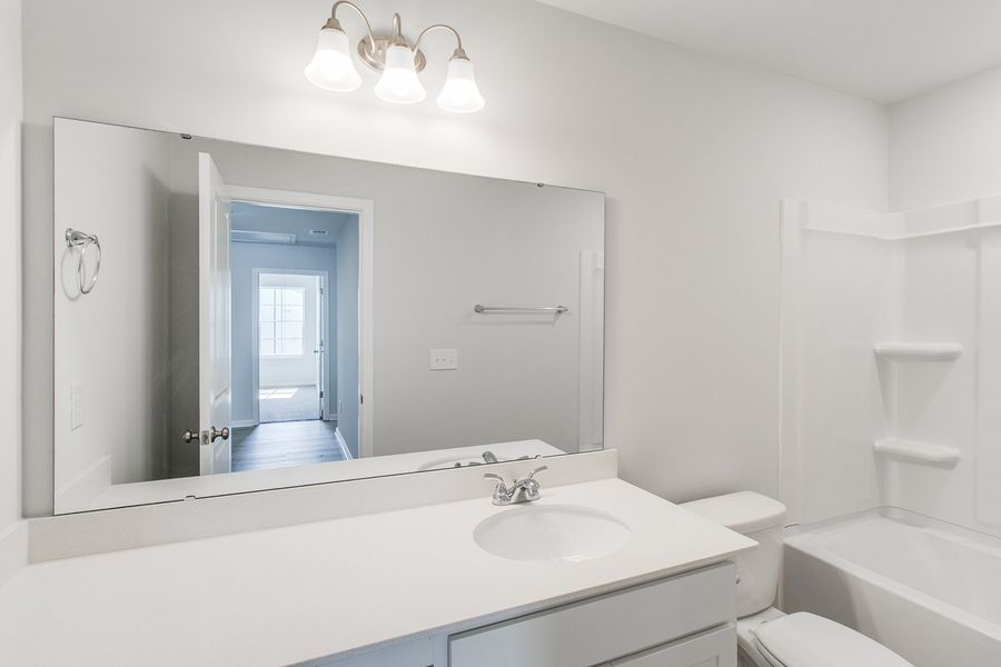 Furnished interior view inside a new home in Winston Point, Gilbert (Image 12).