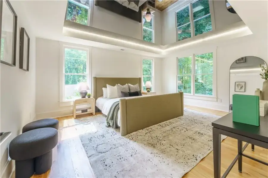 Furnished interior view inside a new home in , Sandy Springs (Image 29).