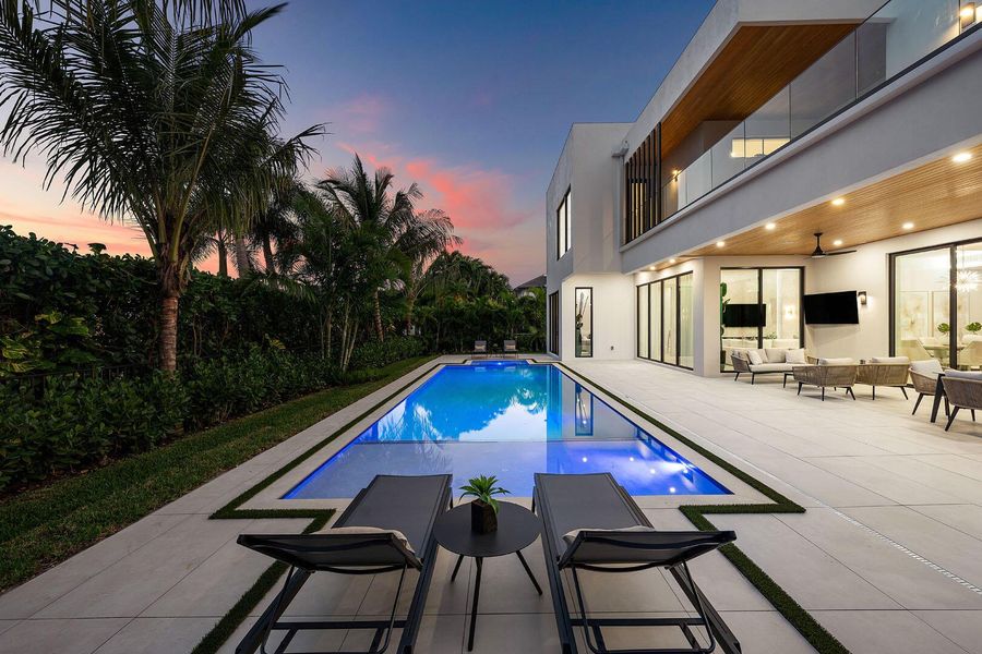 Exterior details and patio area of a home in , Boca Raton (Image 25).