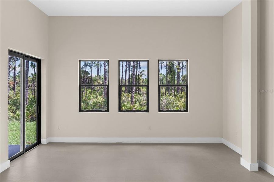Spacious, unfurnished interior of a new home in , Port Charlotte (Image 24). Spacious, unfurnished interior of a new home in , Port Charlotte (Image 24).