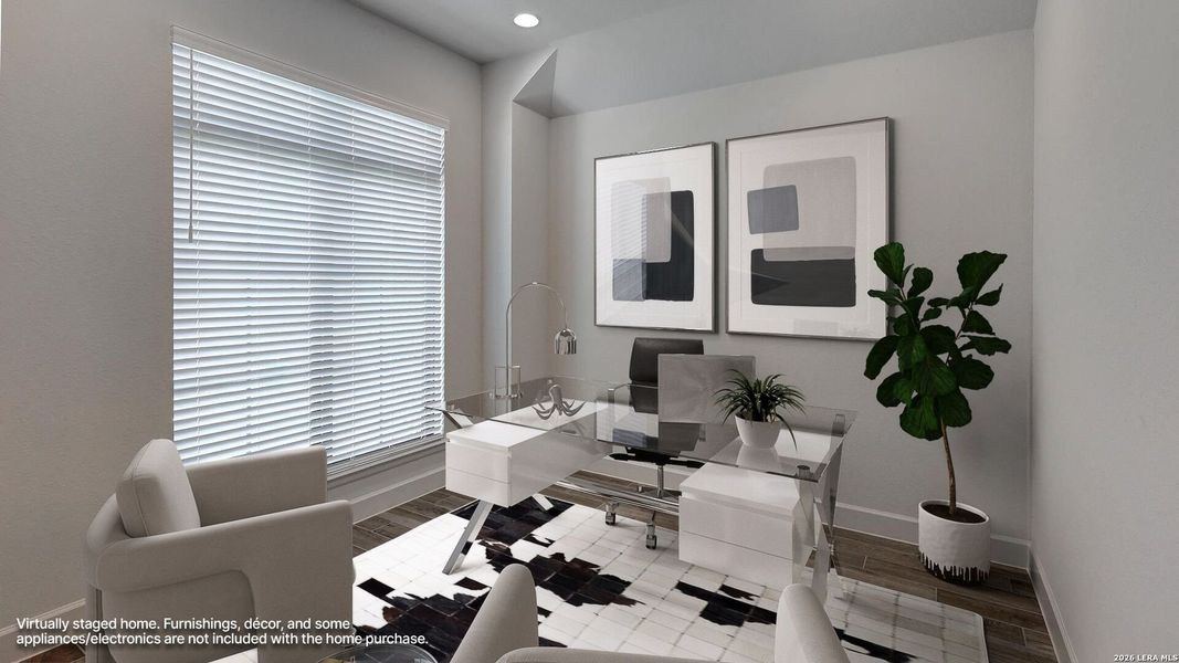 Furnished interior view inside a new home in Esperanza, Boerne (Image 14).
