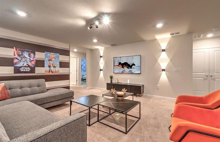 Furnished interior view inside a new home in , Clermont (Image 6).