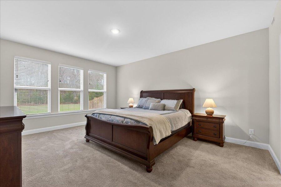 Furnished interior view inside a new home in Jasmine Point at Lakes of Cane Bay, Summerville (Image 11).