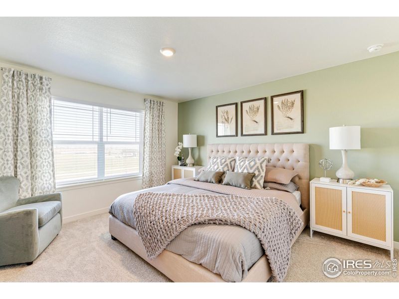 Furnished interior view inside a new home in Revere at Johnstown, Johnstown (Image 20). Furnished interior view inside a new home in Revere at Johnstown, Johnstown (Image 20).