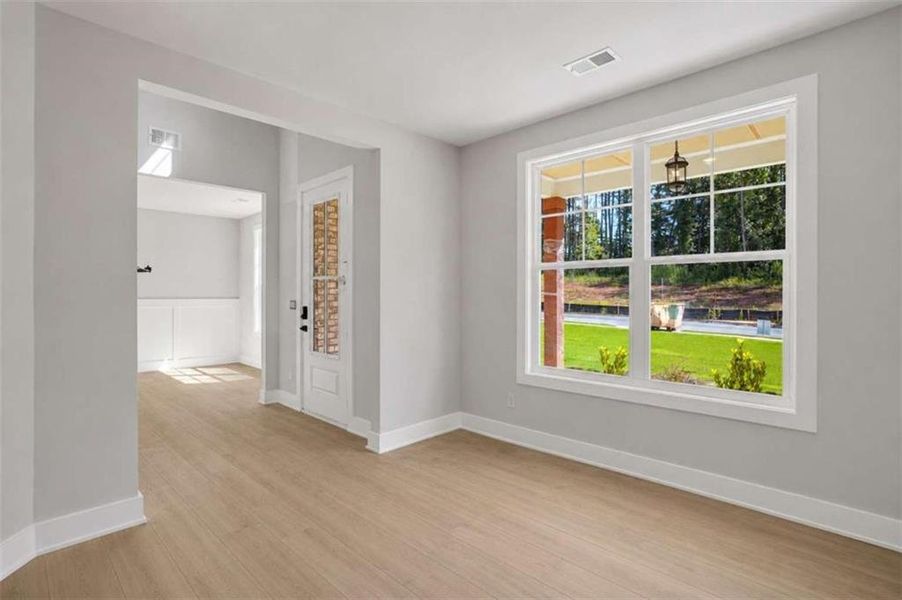Spacious, unfurnished interior of a new home in Patillo Manor, Stockbridge (Image 22). Spacious, unfurnished interior of a new home in Patillo Manor, Stockbridge (Image 22).