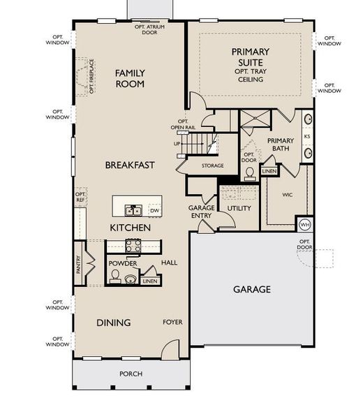 2D floor plan layout of this home in , Ravenel, SC (Image 4). 2D floor plan layout of this home in , Ravenel, SC (Image 4).