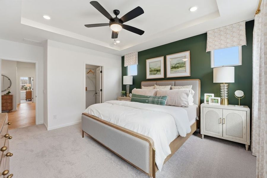 Representative furnished interior of a home built from the Alpine by Taylor Morrison in Indian Trail Townhomes, Indian Trail (Image 8).