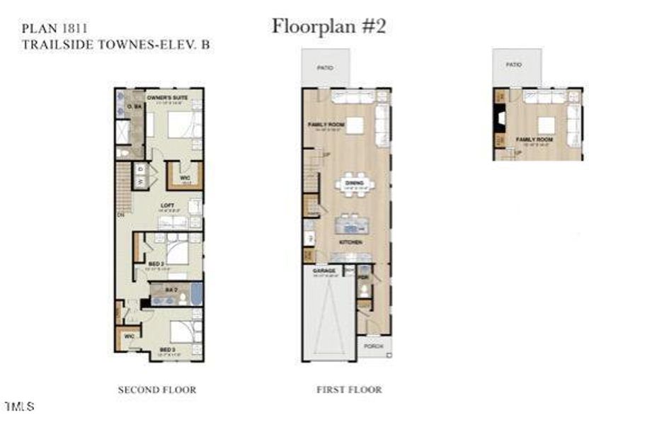 TT - Floorplan 2.Elev. B.1811 sf