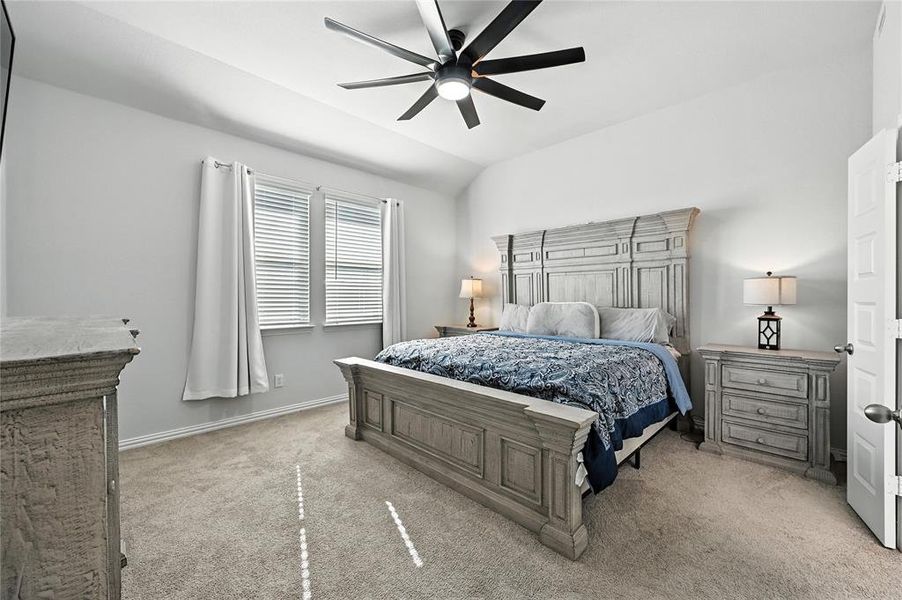Master Bedroom with Ceiling Fan