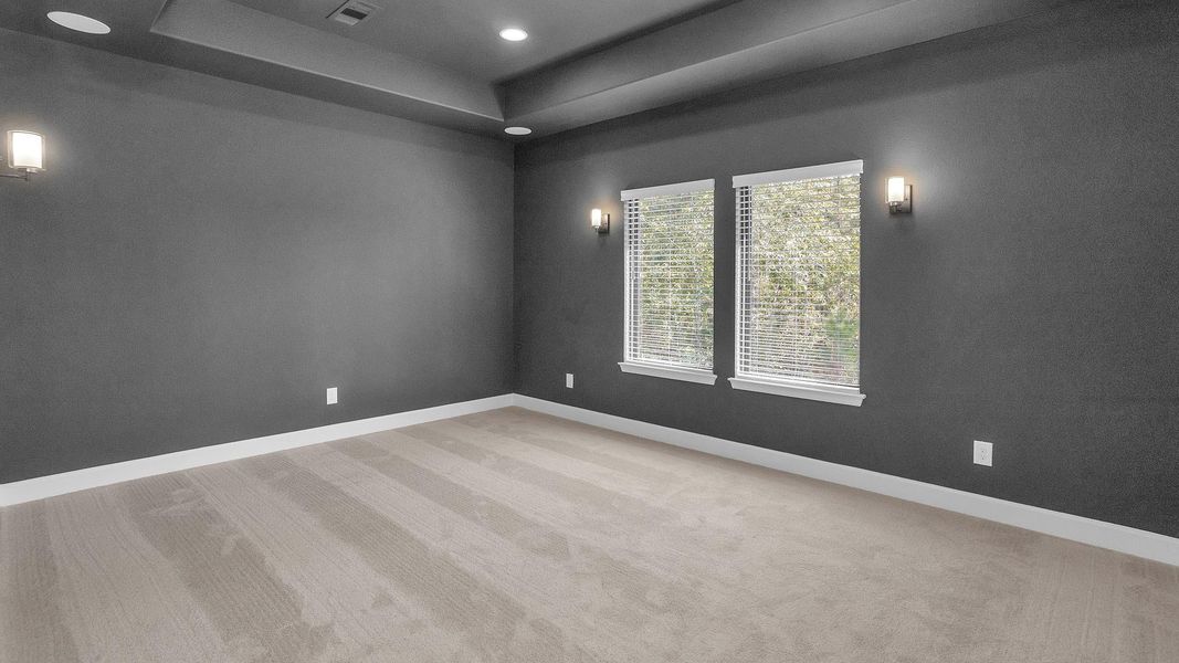 Spacious, unfurnished interior of a new home in Evergreen 70', Conroe (Image 13). Spacious, unfurnished interior of a new home in Evergreen 70', Conroe (Image 13).