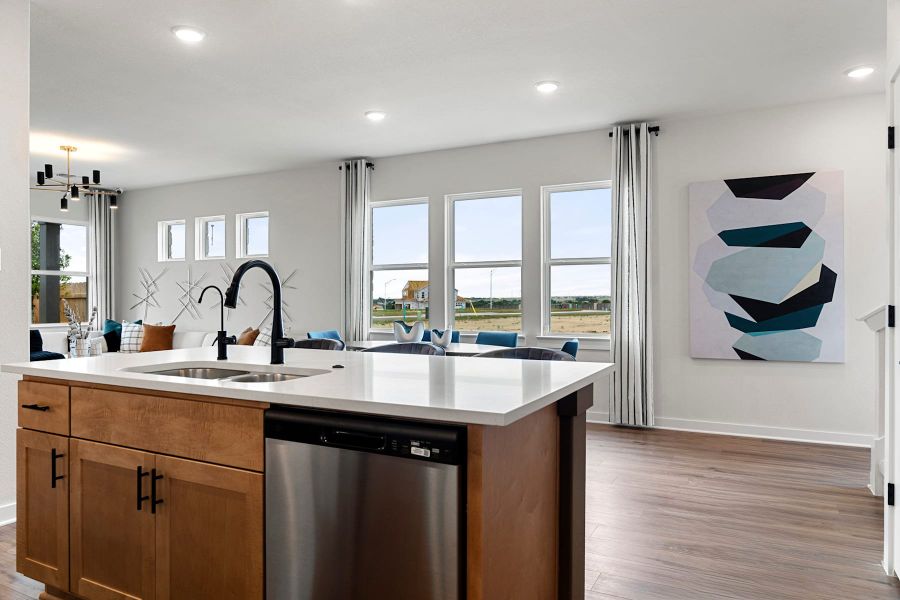 Furnished interior view inside a new home in Park Central, Georgetown (Image 20).