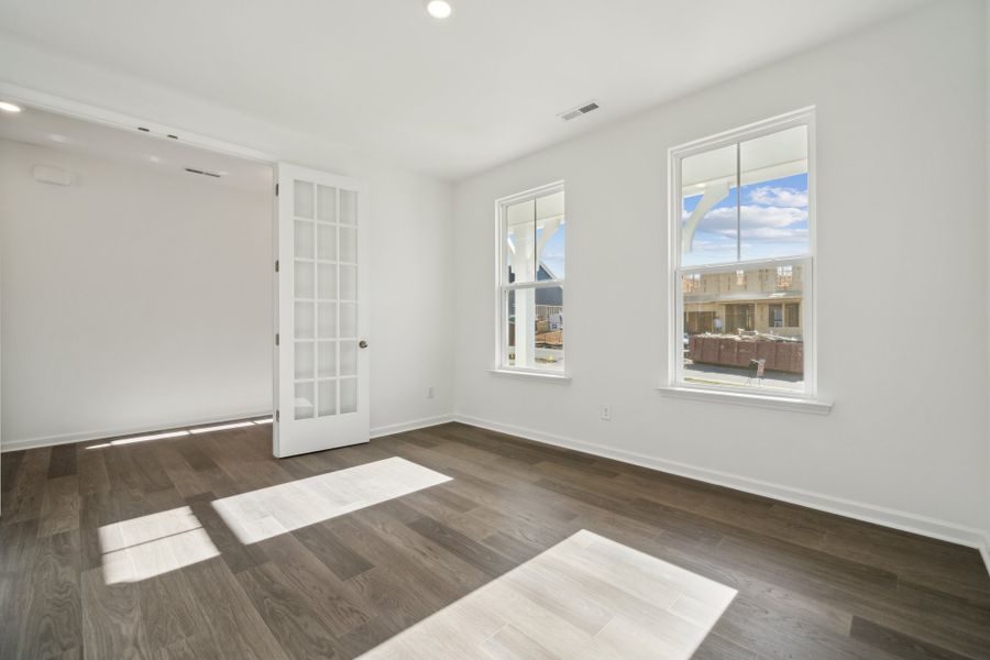 Representative unfurnished interior of a home built from the Madison Premier by Taylor Morrison in Stafford at Langtree, Mooresville (Image 10).