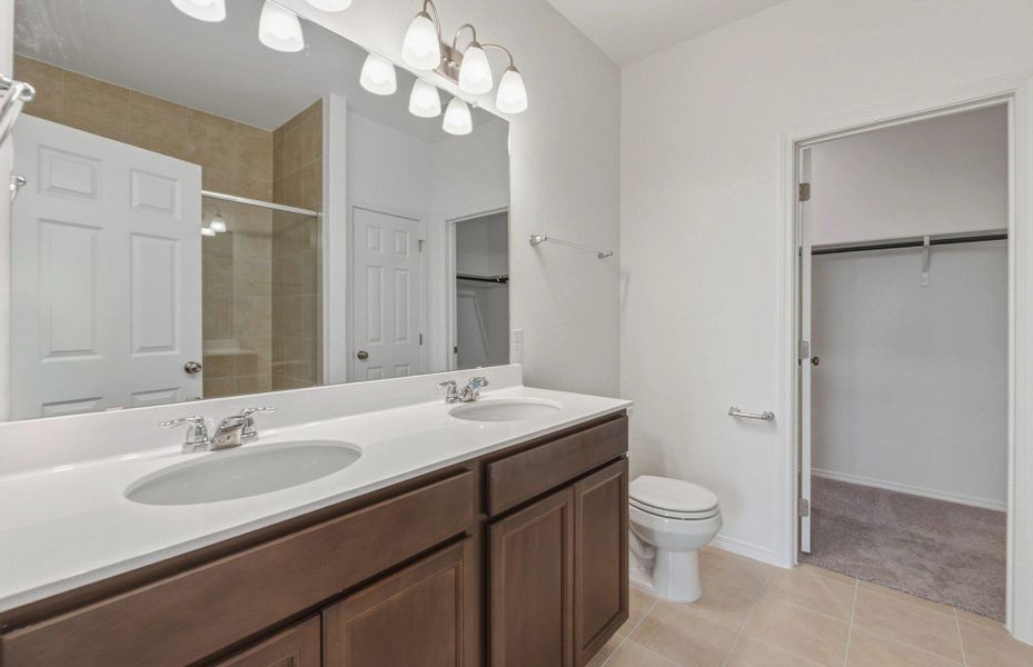 Furnished interior view inside a new home in Patterson Ranch, Georgetown (Image 4).
