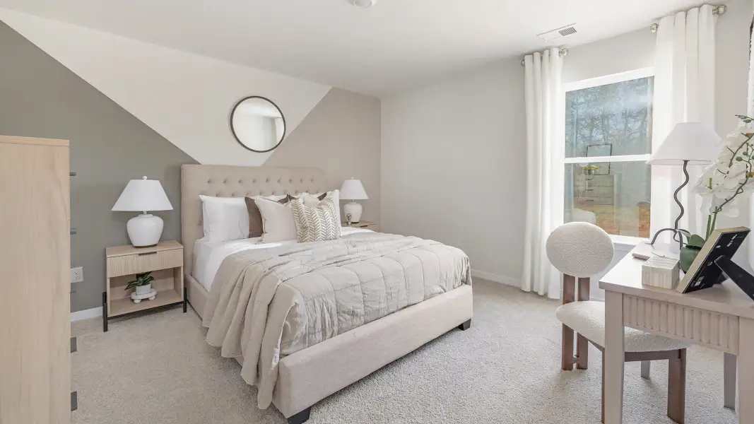 Furnished interior view inside a new home in Bristol Terrace, Statesville (Image 24).