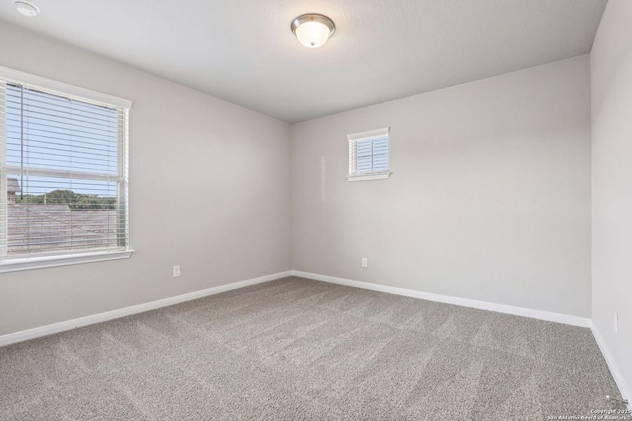 Spacious, unfurnished interior of a new home in Legendary Trails - Classic Series, Cibolo (Image 44). Spacious, unfurnished interior of a new home in Legendary Trails - Classic Series, Cibolo (Image 44).