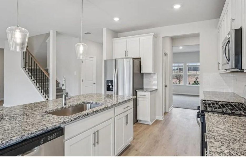 Furnished interior view inside a new home in Harmony Manor, Fairburn (Image 7).