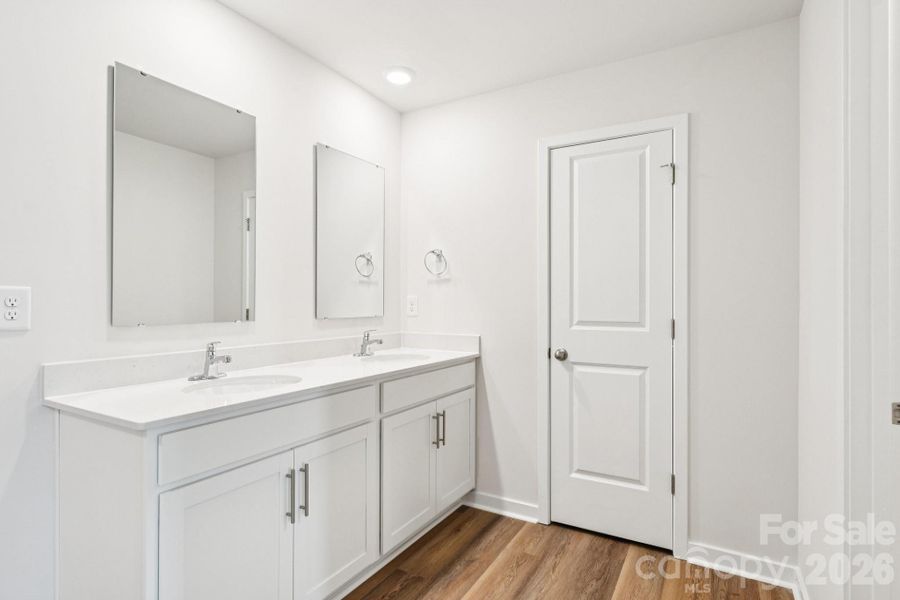 Furnished interior view inside a new home in Woodhaven at Chester, Chester (Image 9).