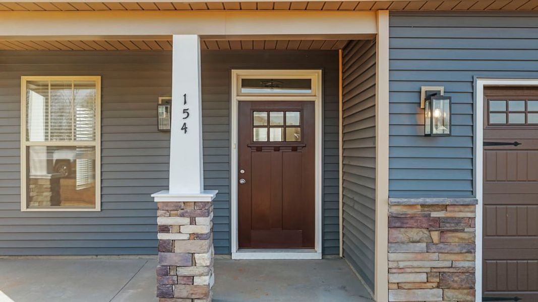 Exterior details and patio area of a home in Rutledge Estates, Woodruff (Image 4).