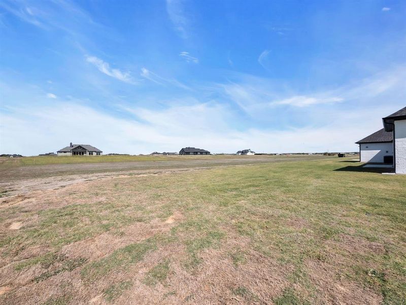 View of yard featuring a rural view