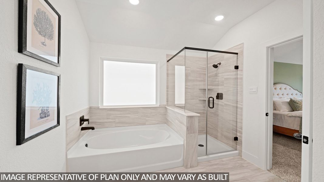 Furnished interior view inside a new home in Sunterra Lakes, Brookshire (Image 17).