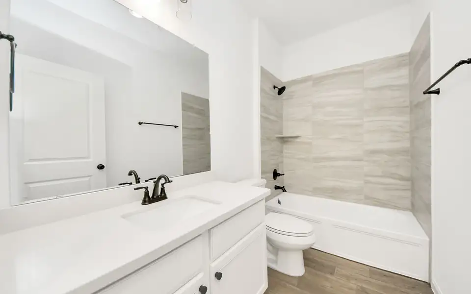 Furnished interior view inside a new home in Elyson, Katy (Image 3).