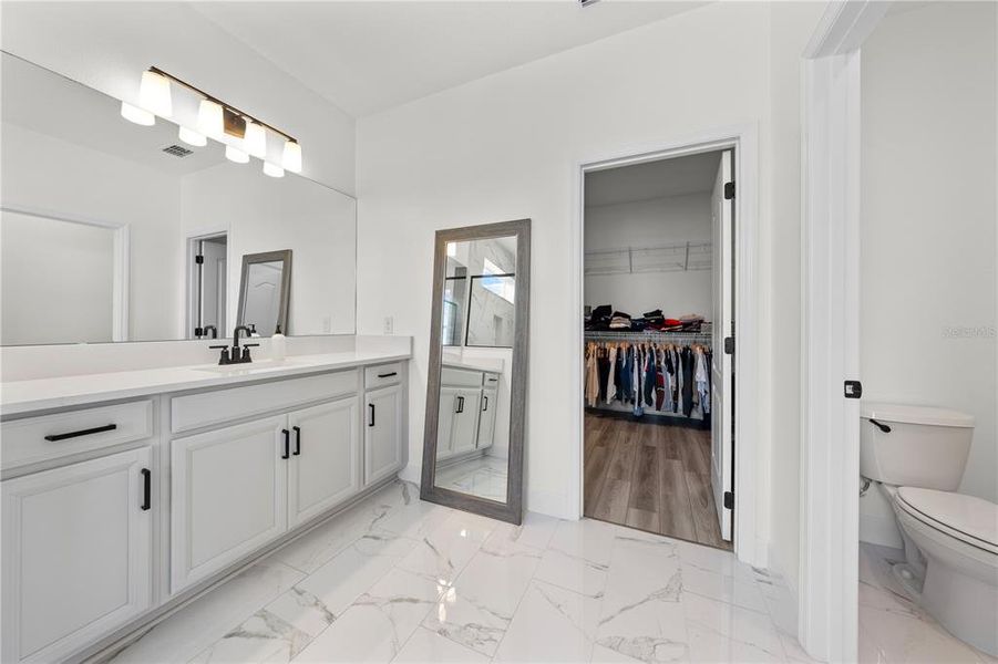 Furnished interior view inside a new home in Eden at Crossprairie, St. Cloud (Image 54).