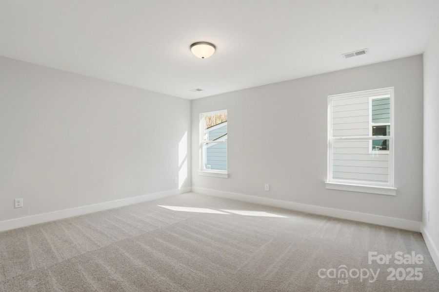 Spacious, unfurnished interior of a new home in Villas at Prestwick, Mooresville (Image 39).