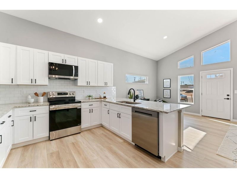 Furnished interior view inside a new home in , Evans (Image 10).