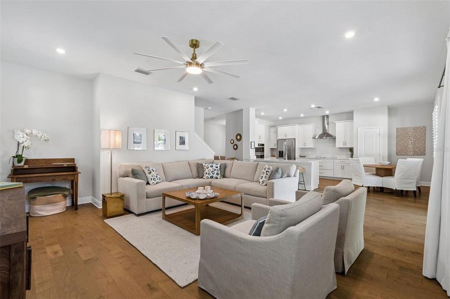 Furnished interior view inside a new home in , Tampa (Image 35).