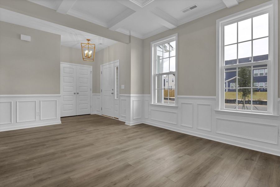 Spacious, unfurnished interior of a new home in Grand Park, Leland (Image 19).