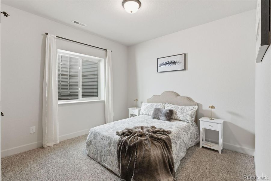 Furnished interior view inside a new home in , Colorado Springs (Image 22).