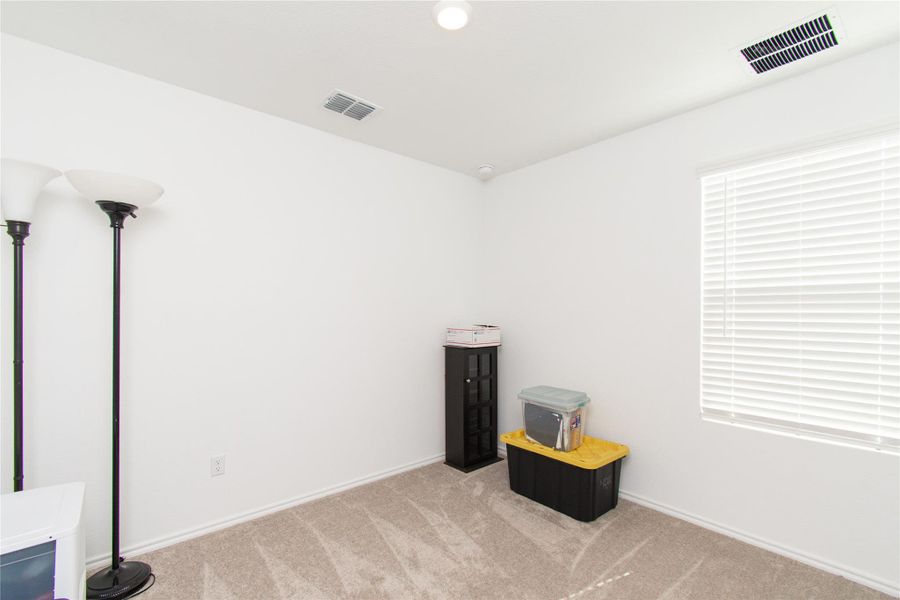 Furnished interior view inside a new home in Cielo Gardens: Welton Collection, Jarrell (Image 9). Furnished interior view inside a new home in Cielo Gardens: Welton Collection, Jarrell (Image 9).