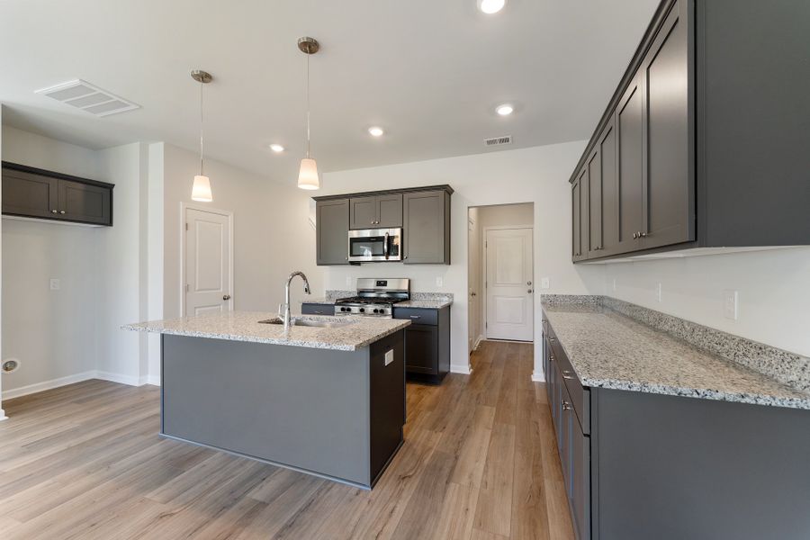 Furnished interior view inside a new home in Edwards Station, Taylors (Image 7).