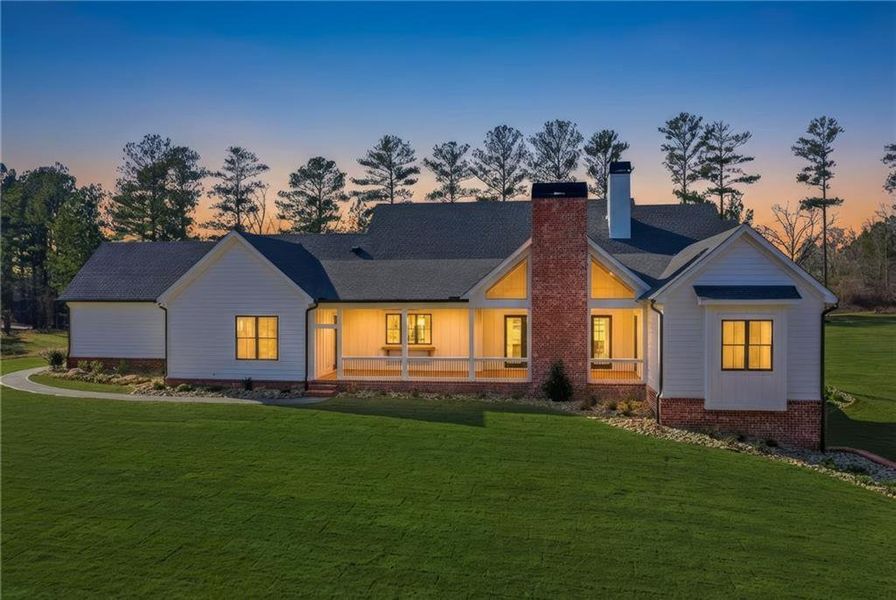 Front exterior of a new home in , White, GA, highlighting curb appeal (Image 26). Front exterior of a new home in , White, GA, highlighting curb appeal (Image 26).