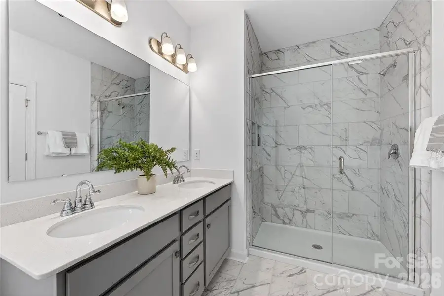 Furnished interior view inside a new home in , Charlotte (Image 16).