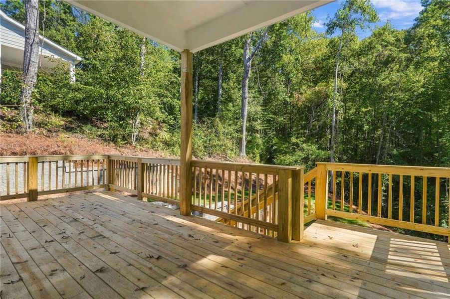 Exterior details and patio area of a home in , Flowery Branch (Image 4).