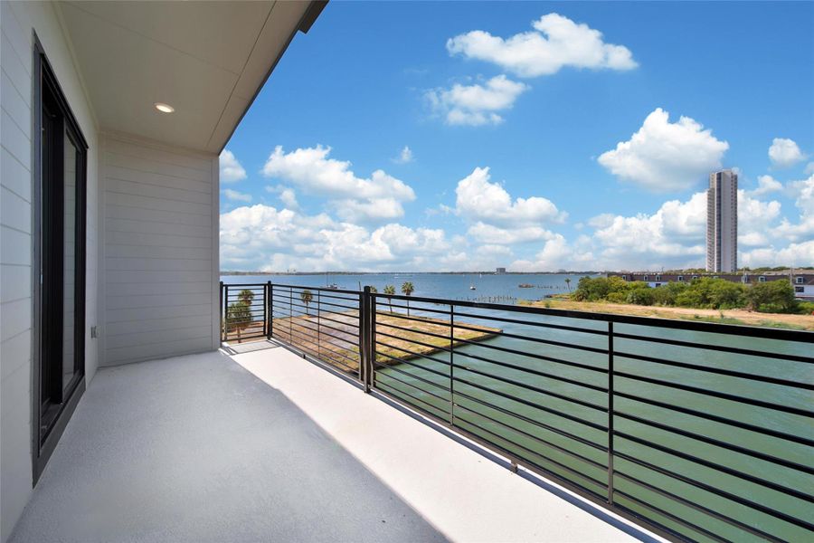 Exterior details and patio area of a home in Lago Pointe, Seabrook (Image 24). Exterior details and patio area of a home in Lago Pointe, Seabrook (Image 24).
