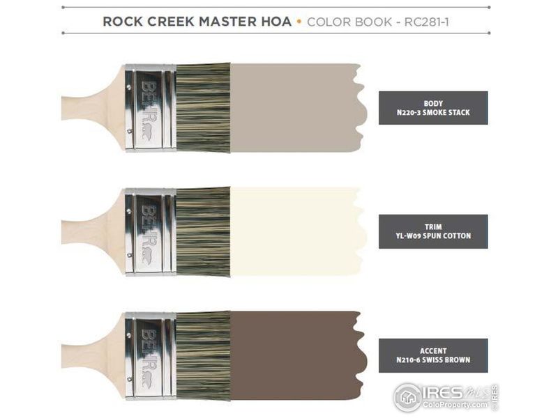 Approved Exterior Colors