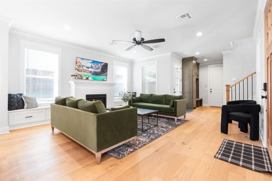 Furnished interior view inside a new home in , Waco (Image 3).