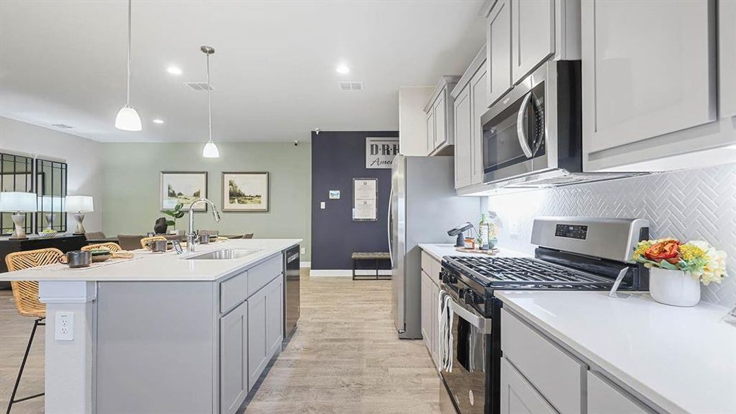 Furnished interior view inside a new home in Retta Estates, Mansfield (Image 10).