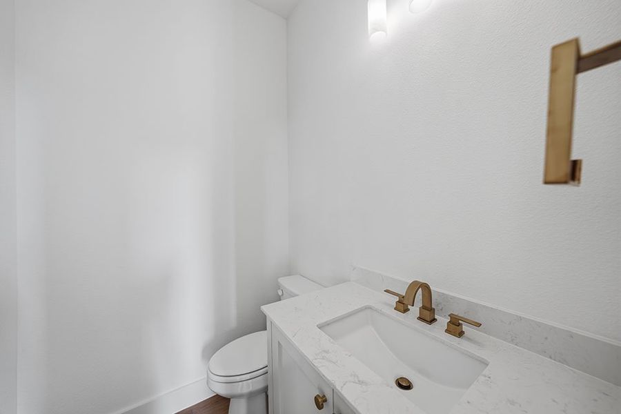 Furnished interior view inside a new home in Light Farms Graham/Reagan, Celina (Image 12).