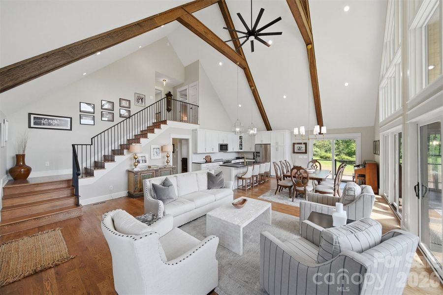 Furnished interior view inside a new home in , Newland (Image 8).