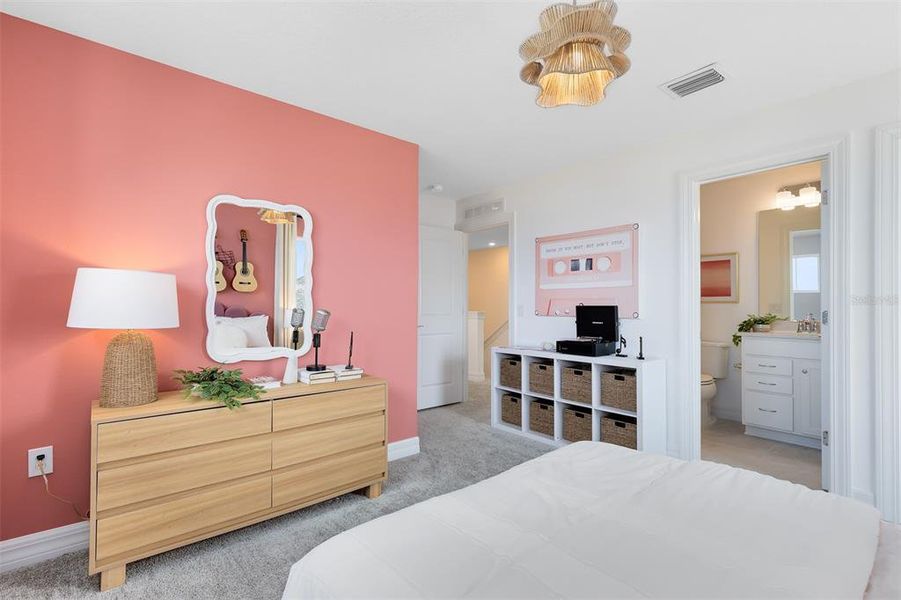 Furnished interior view inside a new home in Willow Ridge, Montverde (Image 22).