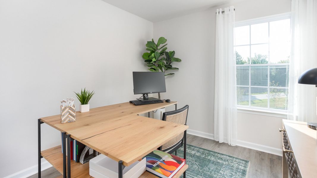 Furnished interior view inside a new home in Henley Ridge, Graham (Image 22).