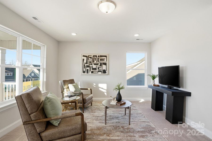 Furnished interior view inside a new home in The Meadows at Laurelbrook, Sherrills Ford (Image 35).