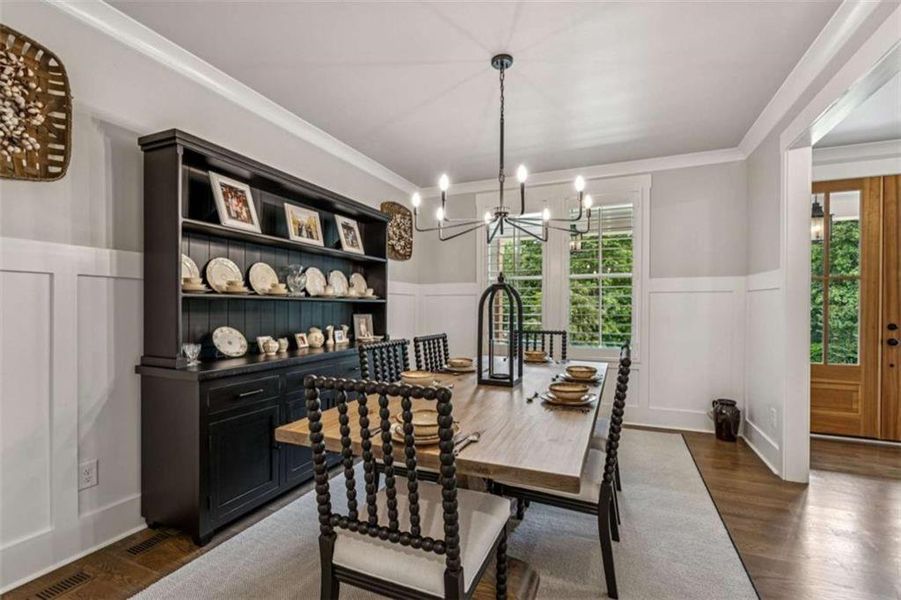 Furnished interior view inside a new home in , Gainesville (Image 16).